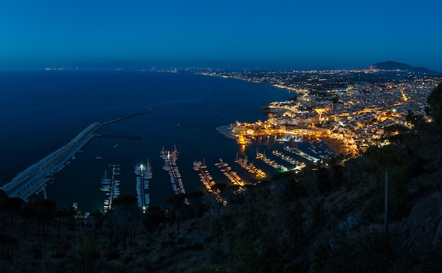 Zatoka Morska Castellammare Del Golfo Sycylia Włochy