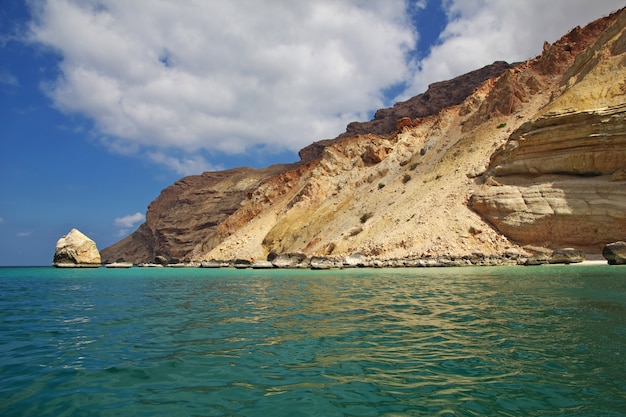 Zatoka Shuab na wyspie Sokotra, Ocean Indyjski, Jemen