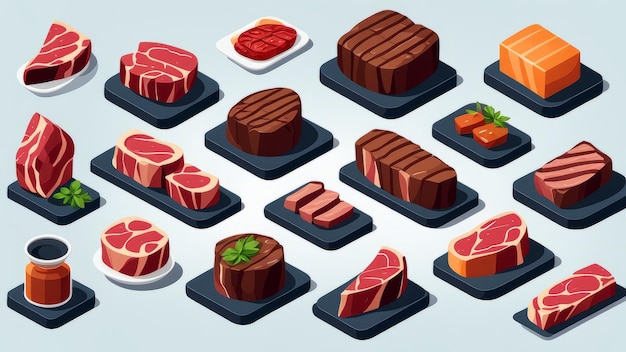 Zbiór elementów Steak