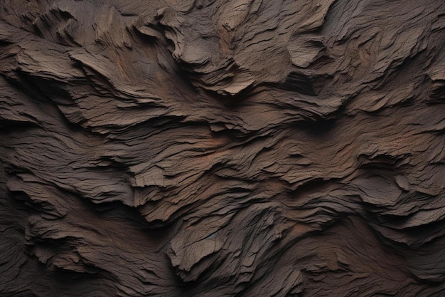 Zdjęcie zbliżenie brązowej i szarej formacji skalnej.