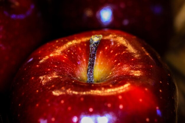 Zdjęcie zbliżenie jabłka