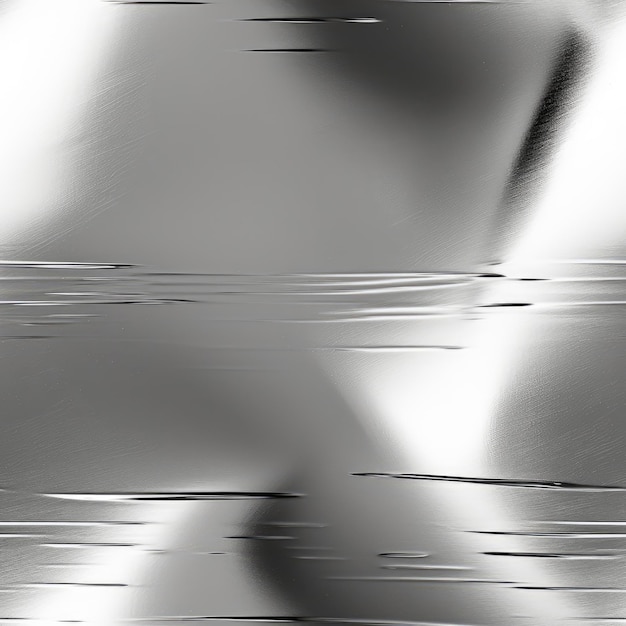Zdjęcie zbliżenie klasycznej srebrnej polerowanej metalowej tekstury
