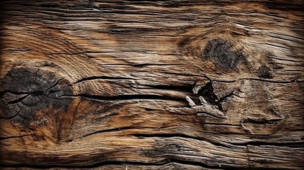 Zbliżenie na kawałek drewna z otworem pośrodku, w którym znajduje się otwór.