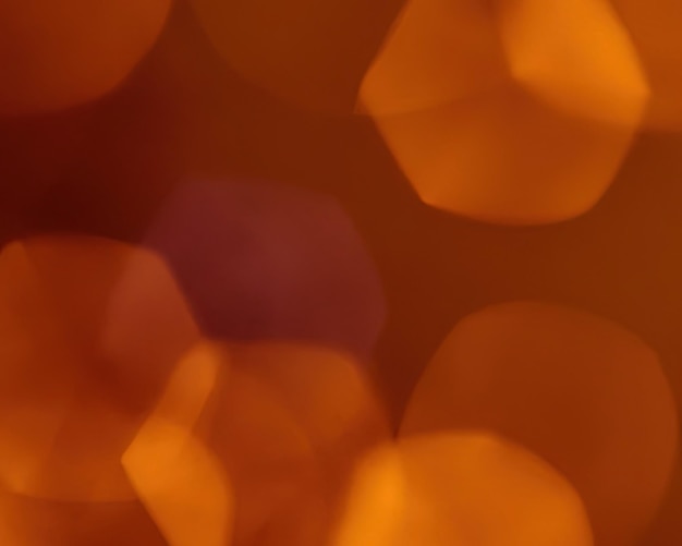 Zbliżenie na kolorowe światła rozmycie tła zdjęcie w wysokiej rozdzielczości bokeh pomarańczowe światła