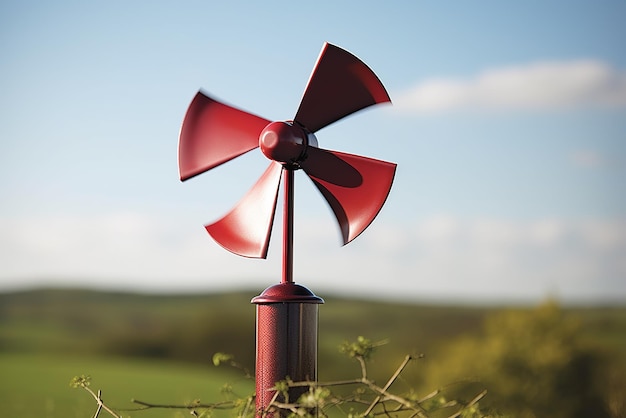 Zbliżenie na wiatrowskazy pomaga turbinom automatycznie dostosować się do kierunku wiatru