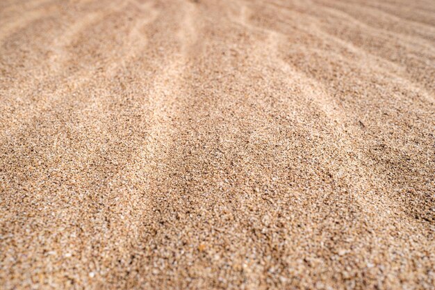 Zbliżenie Piasku Na Plaży, Używając Jako Tła