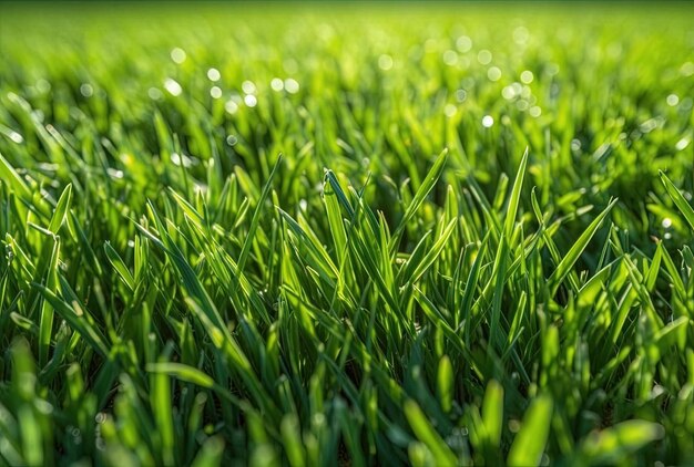 zbliżenie pola zielonej trawy w stylu cildo meireles