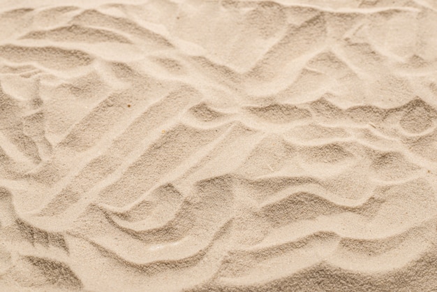 Zbliżenie tekstury piasku. Tło piasku.