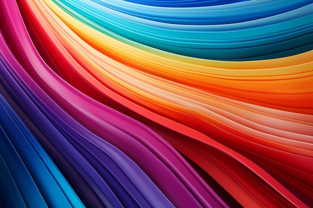 Zbliżenie tła farbowanego krawatem z kolorowym wzorem