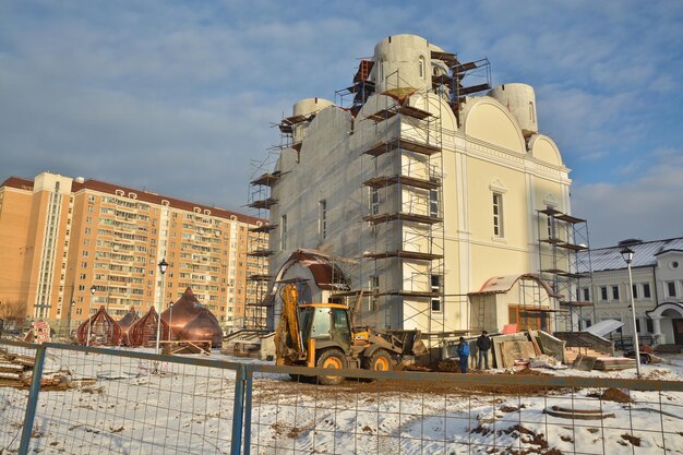 Zbudował cerkiew prawosławną na obrzeżach Moskwy