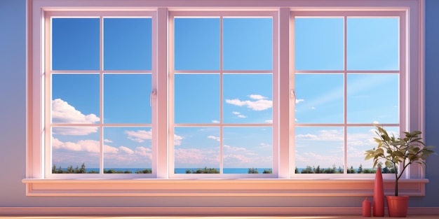zdjęcia okien dekoracja okna widok od środka na zewnątrz