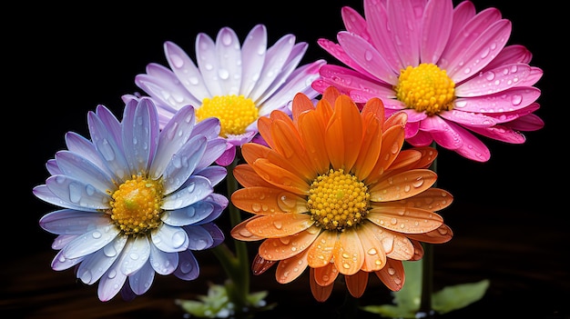Zdjęcie zdjęcia pięknych kwiatów