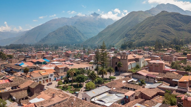 Zdjęcia Plaza Mayor de Urubamba en el Valle Sagrado de los incas Cusco Peru