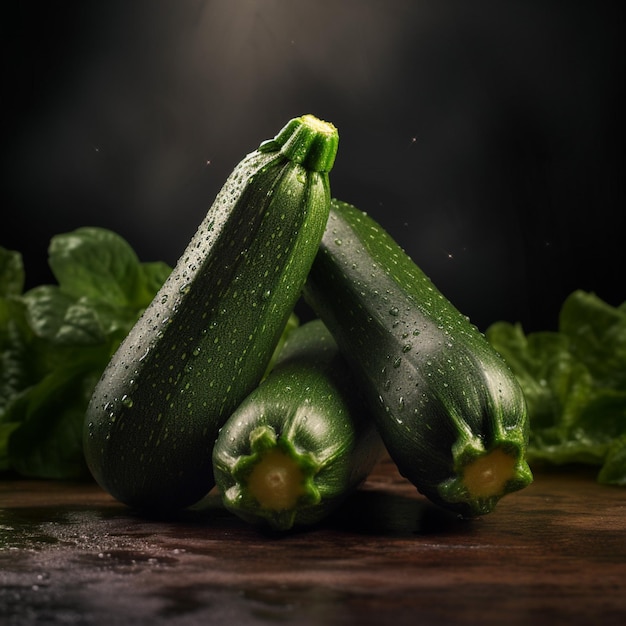 Zdjęcia produktów Zucchini wysokiej jakości 4k ultra