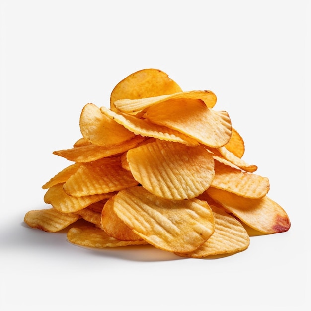Zdjęcia produktowe przedstawiające chipsy bez tła