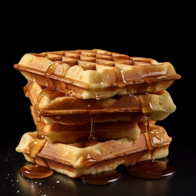 Zdjęcia produktowe zdjęcia Waffles bez backgro