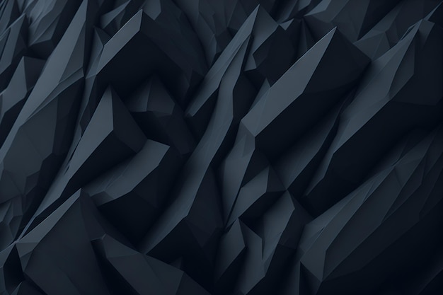 Zdjęcie abstrakcyjnych formacji skalnych w czarno-białym kolorze