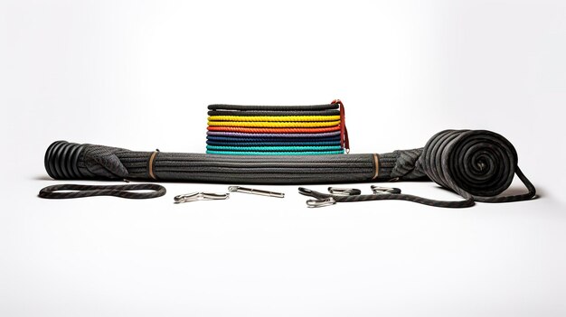 Zdjęcie zdjęcie battle ropes i workout mats