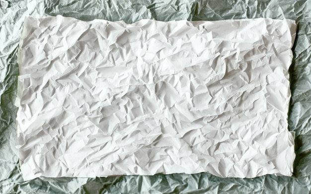 zdjęcie biały zmięty papier tekstura tło przestrzeń projektowa ton bieli