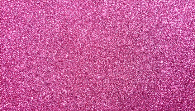 Zdjęcie zdjęcie błyszczące różowe tło świąteczne barbie brokat