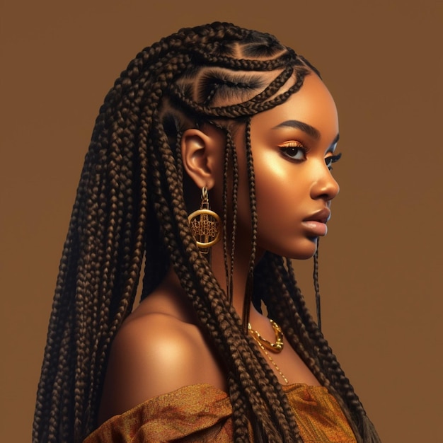 Zdjęcie Box Braids