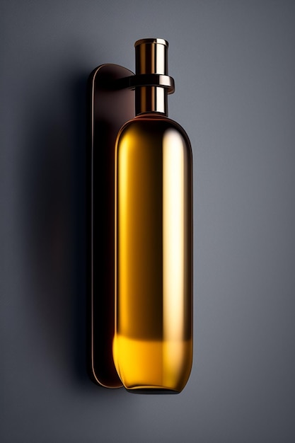 Zdjęcie butelek z perfumami tło generatywne Ai