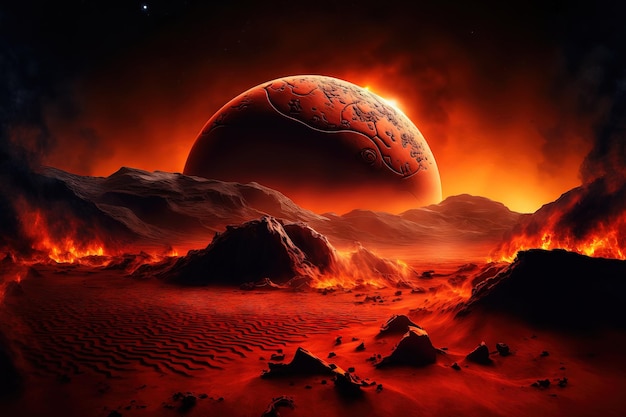 Zdjęcie Czerwonej Planety Mars