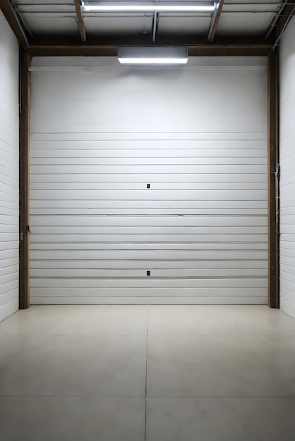 zdjęcie czystego garażu minimalne tło