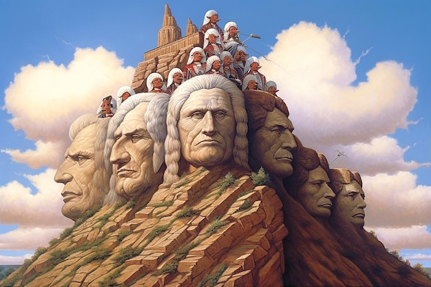 zdjęcie góry Rushmore