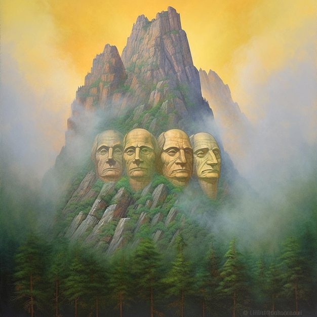 zdjęcie góry Rushmore