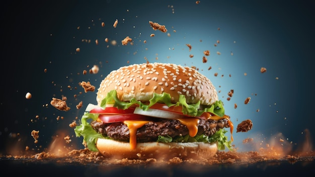 Zdjęcie hamburgera