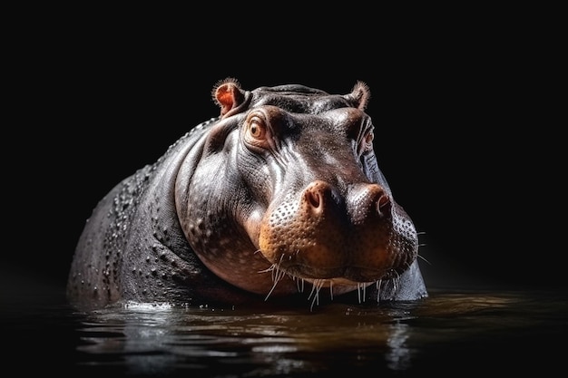 zdjęcie hipopotama