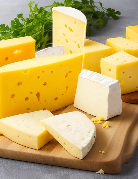 zdjęcie koncepcyjne sera cheddar