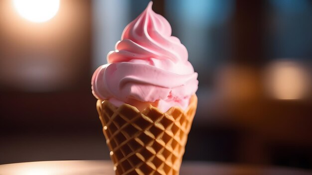 Zdjęcie zdjęcie lody delicious słodkie lody jedzenie do drukowania na menu baner