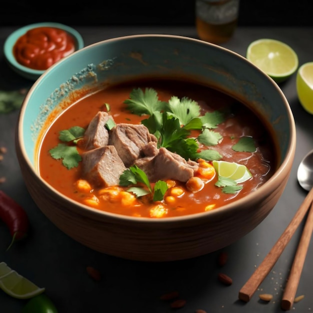 Zdjęcie Meksykańskiej Kuchni Pozole