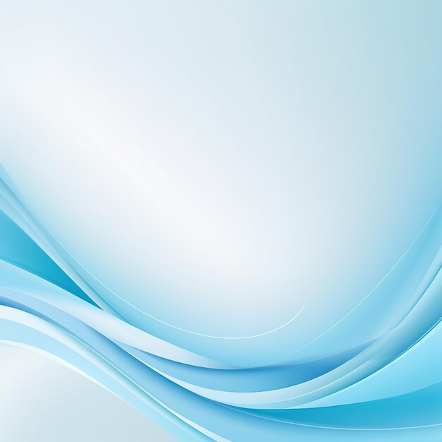 Zdjęcie zdjęcie niebieskich odmian kolorów gradientowych linii krzywej fali na białym tle