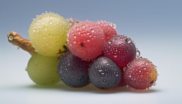 Zdjęcie owoców z bliska bardzo szczegółowe i wysokiej jakości koncepcja owoców