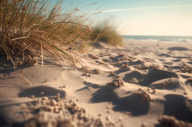 Zdjęcie piękna fal na plaży