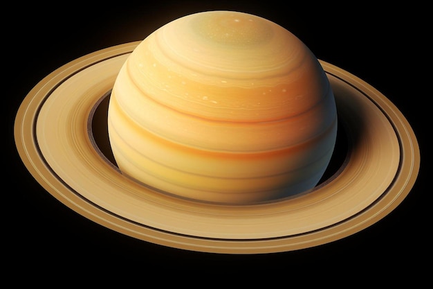 zdjęcie planety z pierścieniem wokół niej