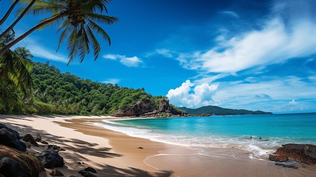 Zdjęcie plaży w Phuket w Tajlandii