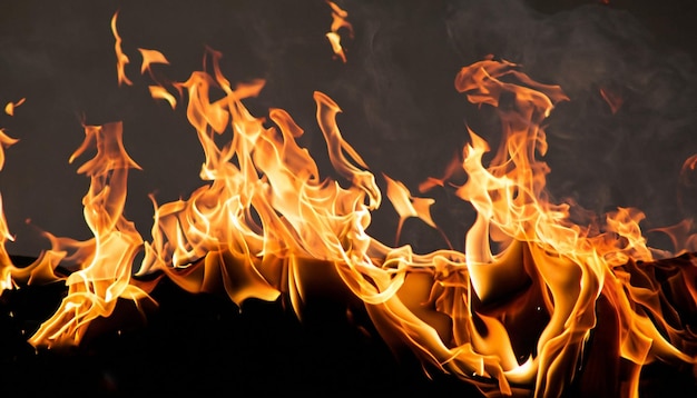Zdjęcie płomienia ognia płomienia tekstury tła