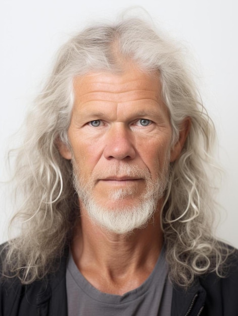 Zdjęcie portretowe dorosłego mężczyzny w średnim wieku z Nowej Zelandii