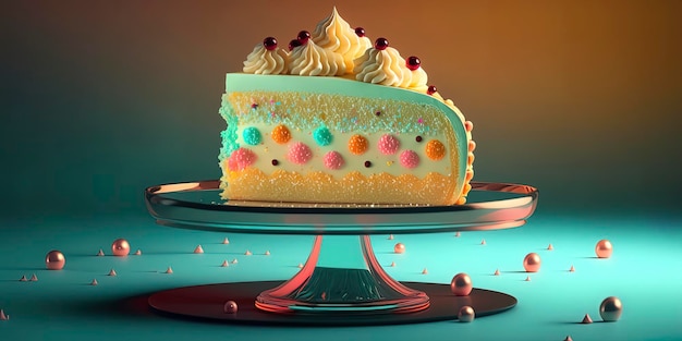 Zdjęcie produktu Most Delicious Cake w żywych kolorach tła restauracji