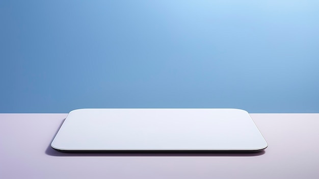 Zdjęcie przedstawiające minimalistyczną kompozycję doku Apple Thunderbolt na płaskiej powierzchni