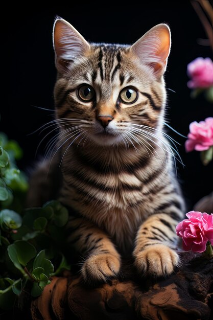 Zdjęcie stockowe ładnego kota