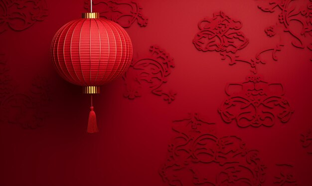 Zdjęcie szczęśliwego chińskiego Nowego Roku banner projektowanie tła ai generowane