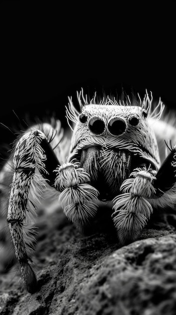 Zdjęcie tapety zwierzęcej pająka w wysokiej rozdzielczości
