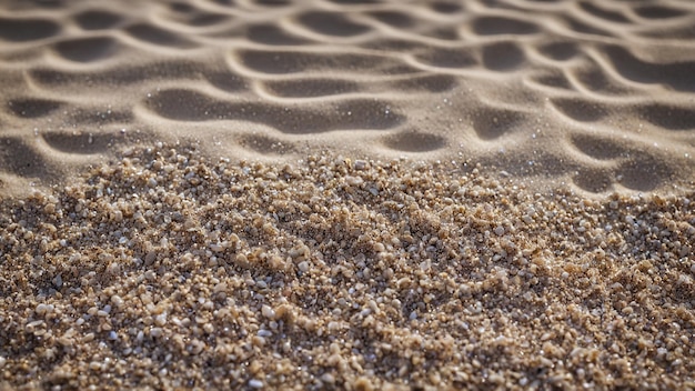 zdjęcie tekstury piasku na plaży