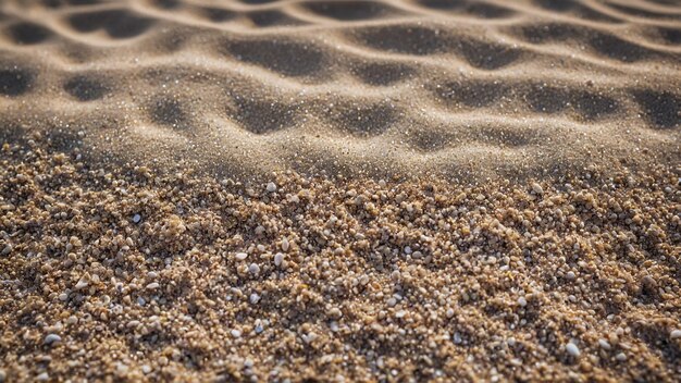 Zdjęcie zdjęcie tekstury piasku na plaży