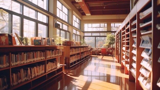 zdjęcie z biblioteki szkolnej